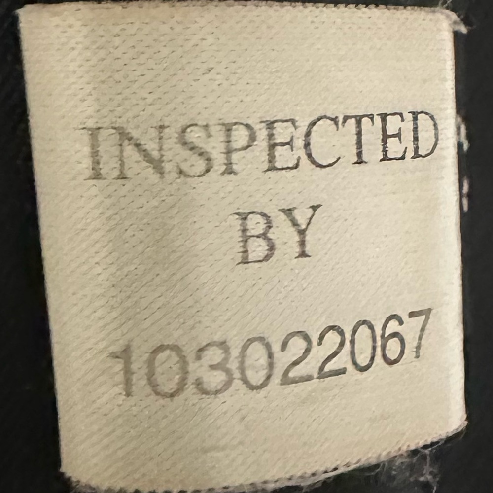Vintage DANIER Canada Genuine Leather Over Coat In Black Size 10 To 12. - Picture 9 of 12